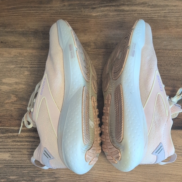 Brooks Glycerine Stealthfit 21 Women's Pink Trainers Shoes 12 M334 - Picture 8 of 13